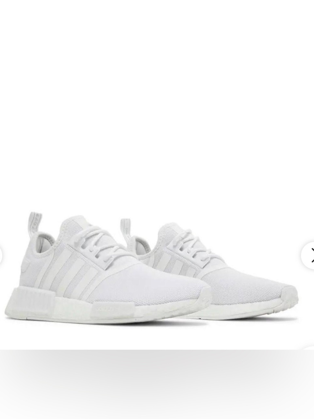 Adidas White NMD_R1 Triple WORN ONCE
